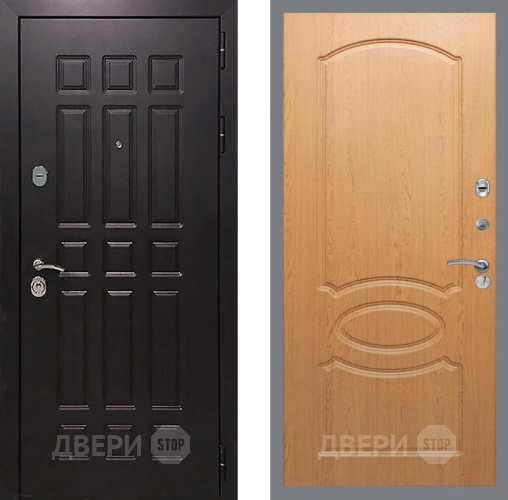Входная металлическая Дверь Рекс (REX) 8 FL-128 Дуб в Жуковский