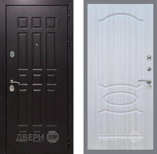 Входная металлическая Дверь Рекс (REX) 8 FL-128 Сандал белый в Жуковский