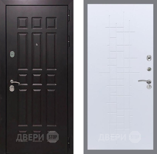 Входная металлическая Дверь Рекс (REX) 8 FL-289 Белый ясень в Жуковский