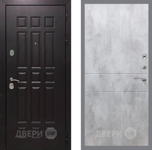 Входная металлическая Дверь Рекс (REX) 8 FL-290 Бетон светлый в Жуковский
