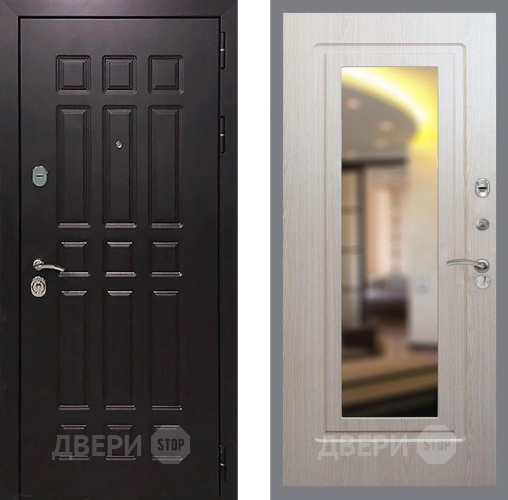 Входная металлическая Дверь Рекс (REX) 8 FLZ-120 Беленый дуб в Жуковский