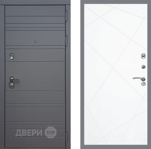 Входная металлическая Дверь Рекс (REX) 14 силк титан FL-291 Силк Сноу в Жуковский