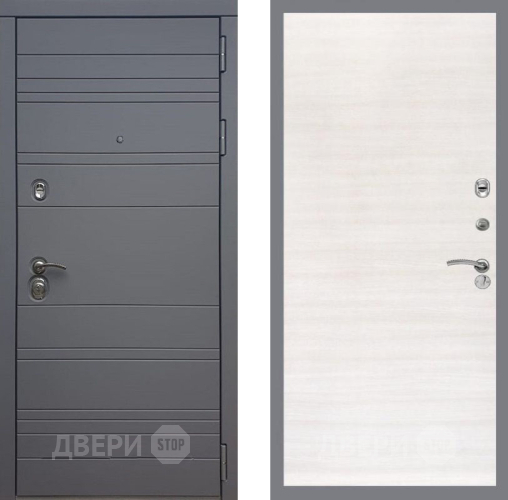 Входная металлическая Дверь Рекс (REX) 14 силк титан GL Акация в Жуковский