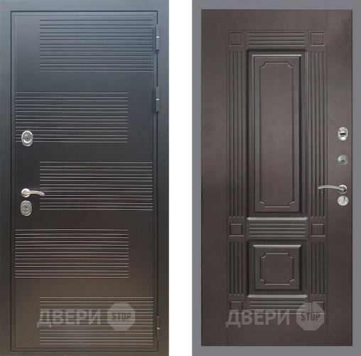 Входная металлическая Дверь Рекс (REX) премиум 185 FL-2 Венге в Жуковский
