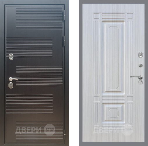 Входная металлическая Дверь Рекс (REX) премиум 185 FL-2 Сандал белый в Жуковский