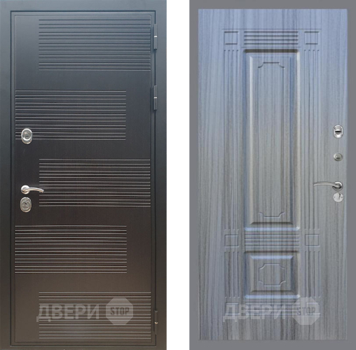 Входная металлическая Дверь Рекс (REX) премиум 185 FL-2 Сандал грей в Жуковский