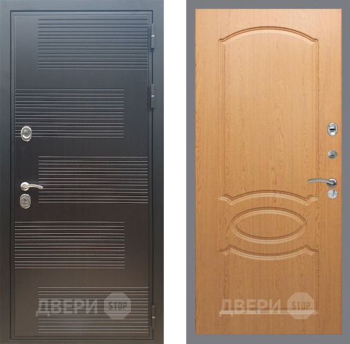 Входная металлическая Дверь Рекс (REX) премиум 185 FL-128 Дуб в Жуковский