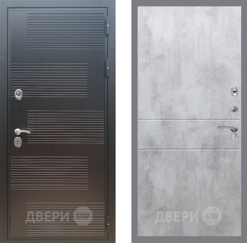 Входная металлическая Дверь Рекс (REX) премиум 185 FL-290 Бетон светлый в Жуковский