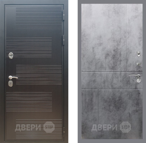 Входная металлическая Дверь Рекс (REX) премиум 185 FL-290 Бетон темный в Жуковский
