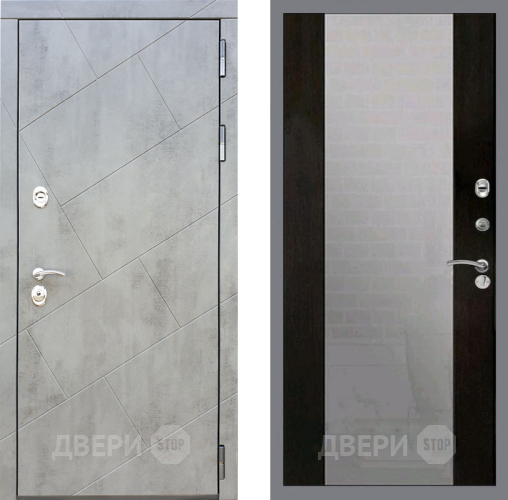 Входная металлическая Дверь Рекс (REX) 22 СБ-16 Зеркало Венге в Жуковский