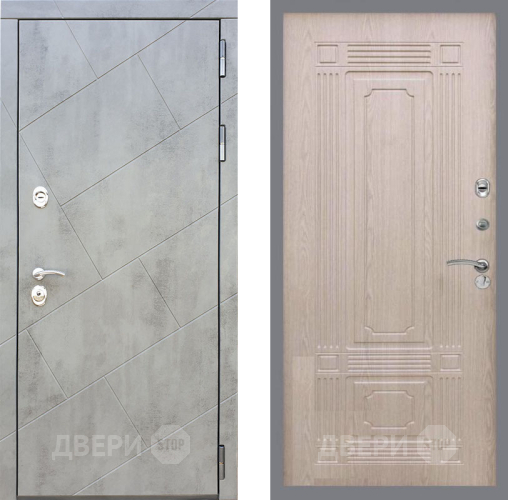 Входная металлическая Дверь Рекс (REX) 22 FL-2 Беленый дуб в Жуковский