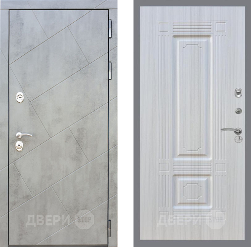 Входная металлическая Дверь Рекс (REX) 22 FL-2 Сандал белый в Жуковский