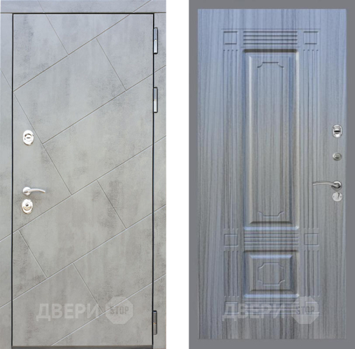 Входная металлическая Дверь Рекс (REX) 22 FL-2 Сандал грей в Жуковский