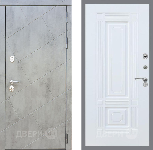 Входная металлическая Дверь Рекс (REX) 22 FL-2 Силк Сноу в Жуковский
