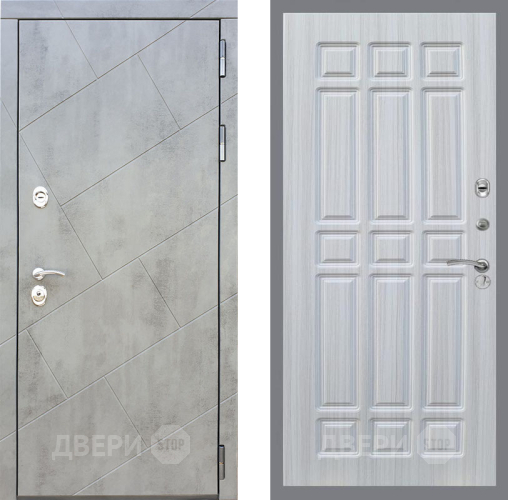 Входная металлическая Дверь Рекс (REX) 22 FL-33 Сандал белый в Жуковский