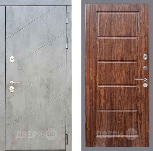 Входная металлическая Дверь Рекс (REX) 22 FL-39 орех тисненый в Жуковский
