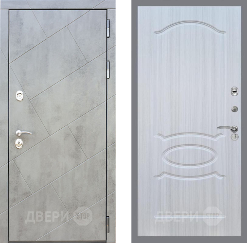 Входная металлическая Дверь Рекс (REX) 22 FL-128 Сандал белый в Жуковский