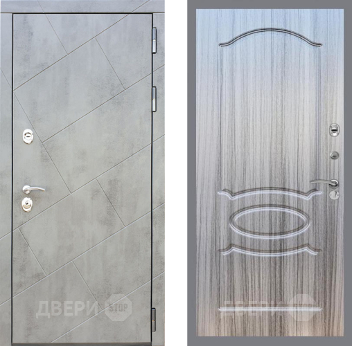 Входная металлическая Дверь Рекс (REX) 22 FL-128 Сандал грей в Жуковский