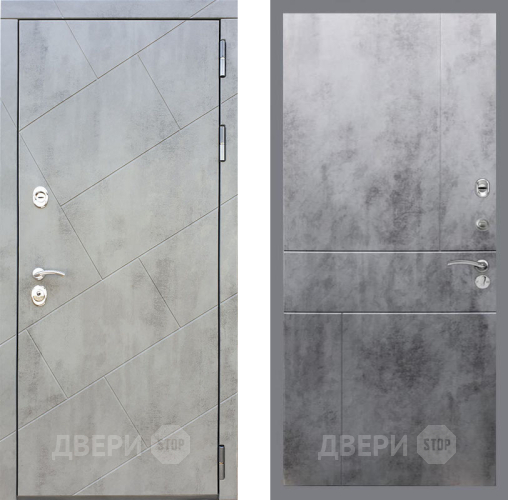 Входная металлическая Дверь Рекс (REX) 22 FL-290 Бетон темный в Жуковский