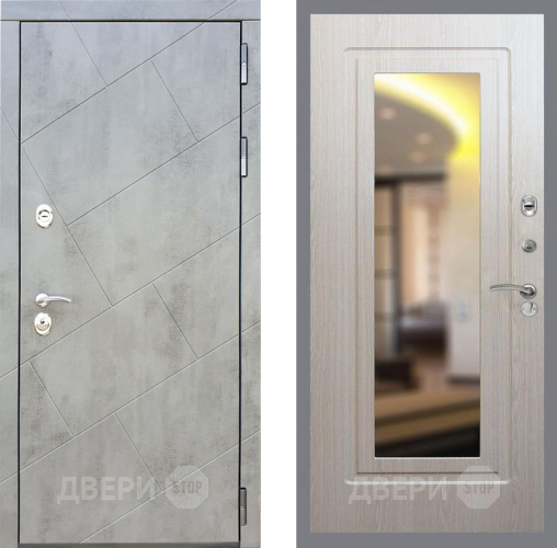 Входная металлическая Дверь Рекс (REX) 22 FLZ-120 Беленый дуб в Жуковский