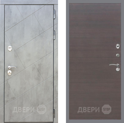 Входная металлическая Дверь Рекс (REX) 22 GL венге поперечный в Жуковский