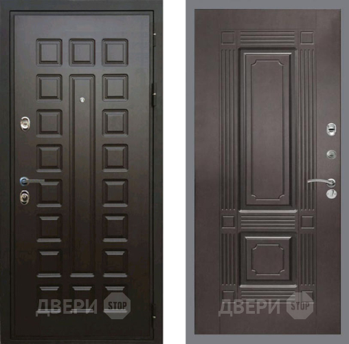 Входная металлическая Дверь Рекс (REX) Премиум 3к FL-2 Венге в Жуковский