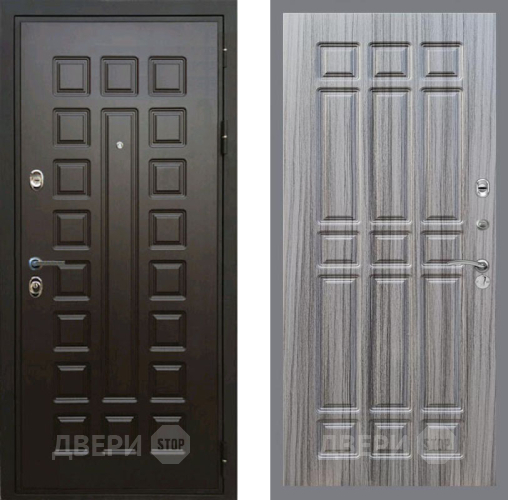 Входная металлическая Дверь Рекс (REX) Премиум 3к FL-33 Сандал грей в Жуковский