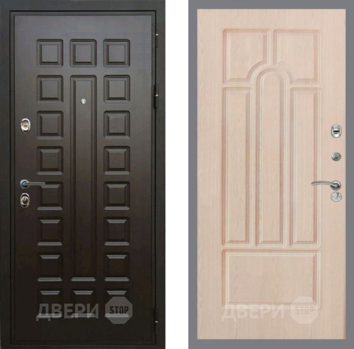 Входная металлическая Дверь Рекс (REX) Премиум 3к FL-58 Беленый дуб в Жуковский