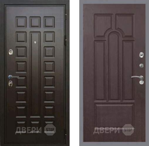 Входная металлическая Дверь Рекс (REX) Премиум 3к FL-58 Венге в Жуковский