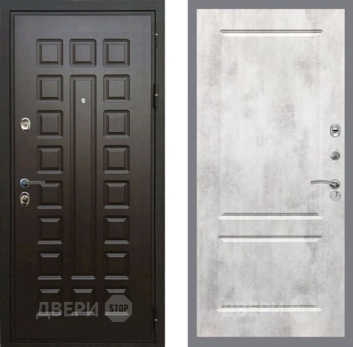 Входная металлическая Дверь Рекс (REX) Премиум 3к FL-117 Бетон светлый в Жуковский