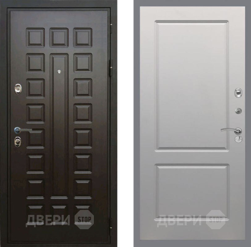 Входная металлическая Дверь Рекс (REX) Премиум 3к FL-117 Грей софт в Жуковский