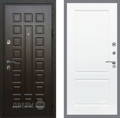 Входная металлическая Дверь Рекс (REX) Премиум 3к FL-117 Силк Сноу в Жуковский