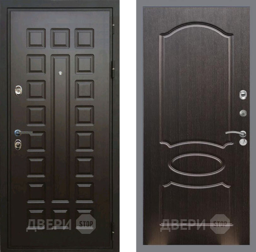 Входная металлическая Дверь Рекс (REX) Премиум 3к FL-128 Венге светлый в Жуковский