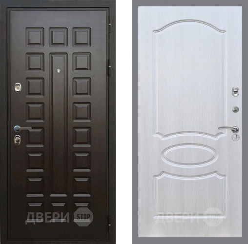 Входная металлическая Дверь Рекс (REX) Премиум 3к FL-128 Лиственница беж в Жуковский