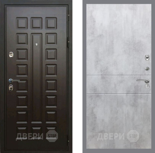 Дверь Рекс (REX) Премиум 3к FL-290 Бетон светлый в Жуковский