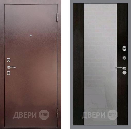 Входная металлическая Дверь Рекс (REX) 1 СБ-16 Зеркало Венге в Жуковский
