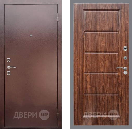 Дверь Рекс (REX) 1 FL-39 орех тисненый в Жуковский
