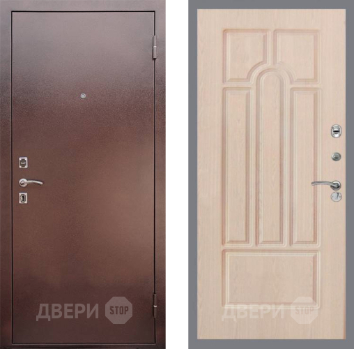 Входная металлическая Дверь Рекс (REX) 1 FL-58 Беленый дуб в Жуковский