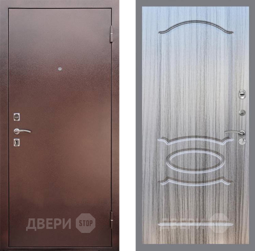 Входная металлическая Дверь Рекс (REX) 1 FL-128 Сандал грей в Жуковский