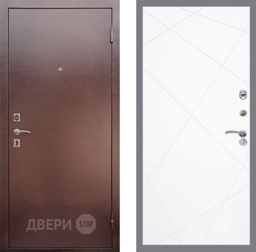 Входная металлическая Дверь Рекс (REX) 1 FL-291 Силк Сноу в Жуковский