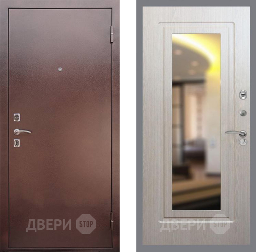 Входная металлическая Дверь Рекс (REX) 1 FLZ-120 Беленый дуб в Жуковский