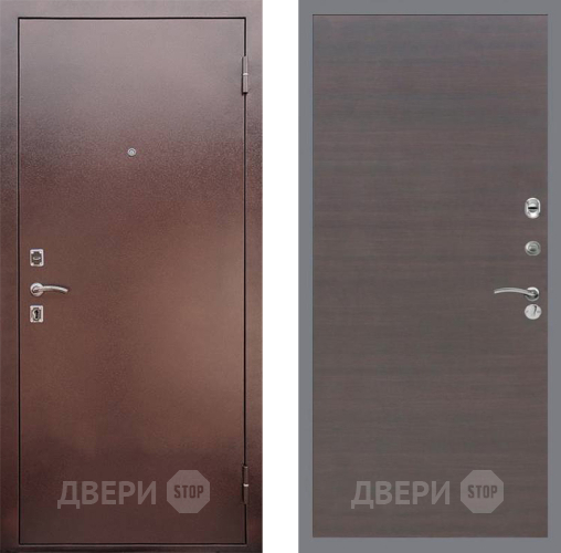 Входная металлическая Дверь Рекс (REX) 1 GL венге поперечный в Жуковский
