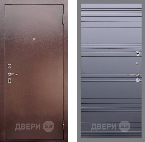 Дверь Рекс (REX) 1 Line Силк титан в Жуковский