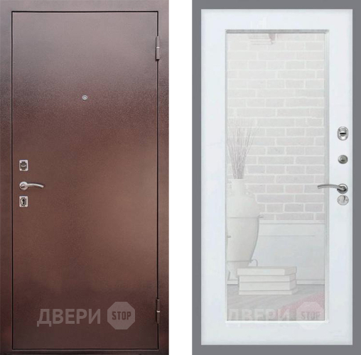Дверь Рекс (REX) 1 Зеркало Пастораль Белый ясень в Жуковский
