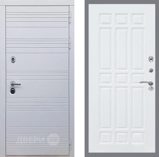 Входная металлическая Дверь Рекс (REX) 14 Силк Сноу FL-33 Силк Сноу в Жуковский