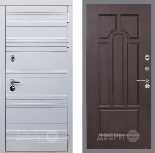 Входная металлическая Дверь Рекс (REX) 14 Силк Сноу FL-58 Венге в Жуковский