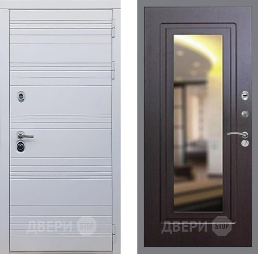 Входная металлическая Дверь Рекс (REX) 14 Силк Сноу FLZ-120 Венге в Жуковский