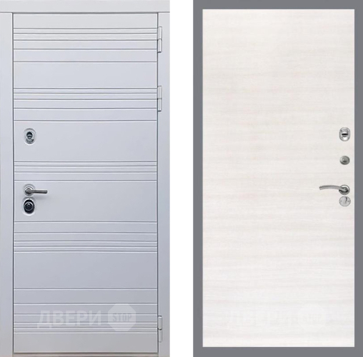 Входная металлическая Дверь Рекс (REX) 14 Силк Сноу GL Акация в Жуковский