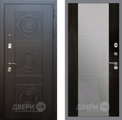 Входная металлическая Дверь Рекс (REX) 10 СБ-16 Зеркало Венге в Жуковский