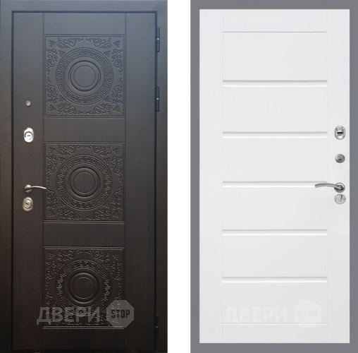 Входная металлическая Дверь Рекс (REX) 10 Сити Белый ясень в Жуковский
